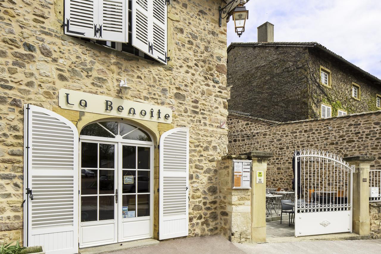 Logis Hôtel La Benoite Salles-Arbuissonnas-en-Beaujolais Exterior foto